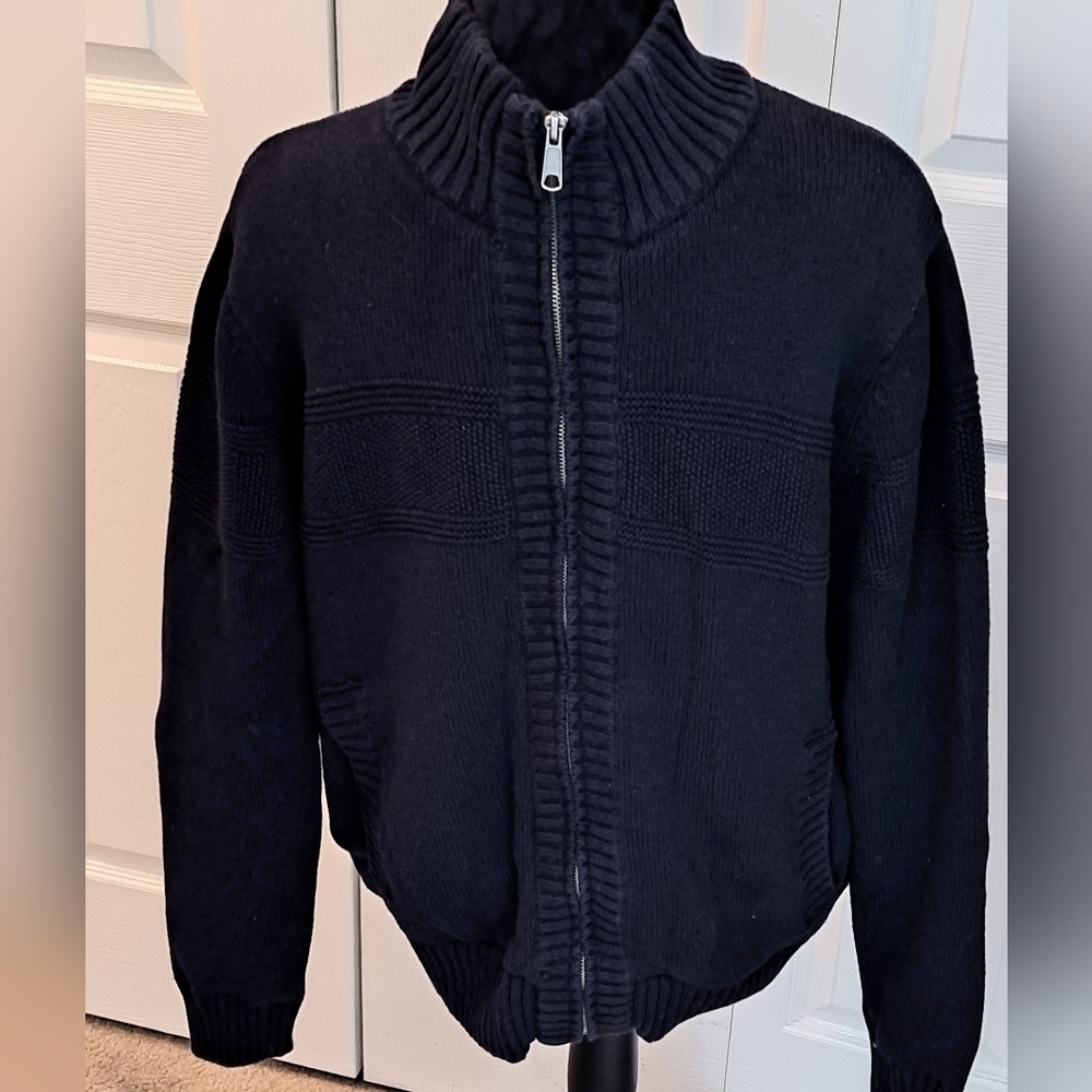 Boston Traders Blue Cable Knit Sweater   Size M